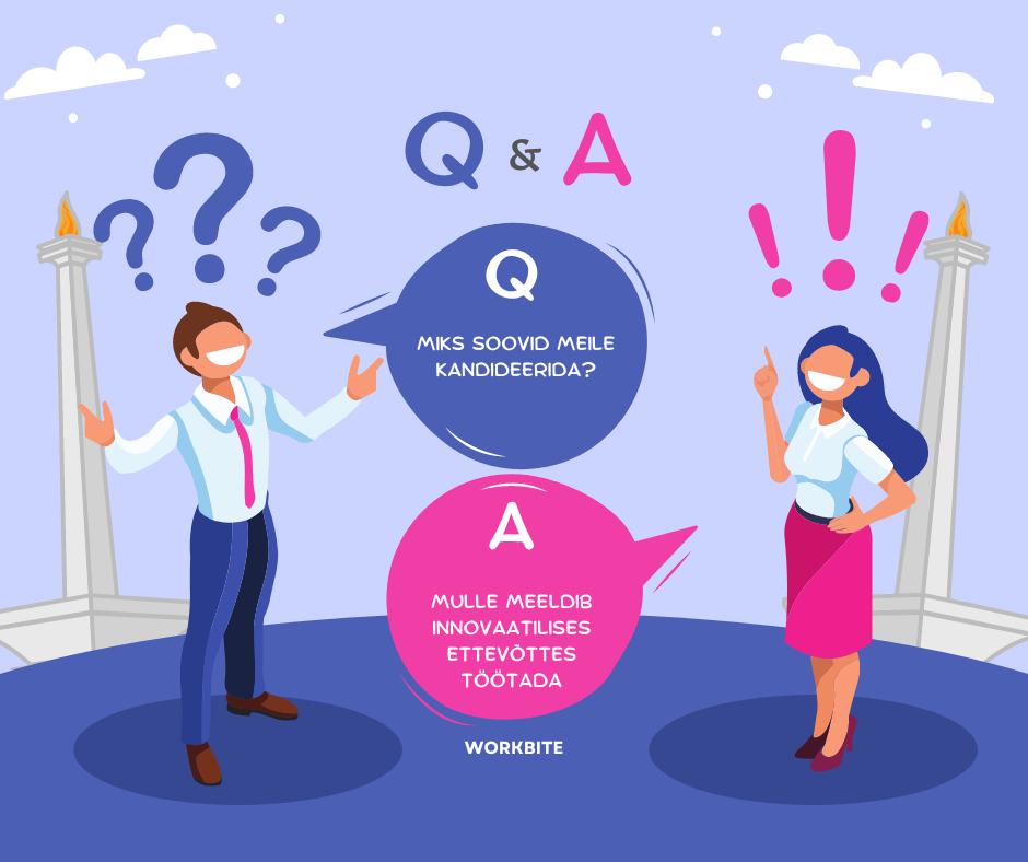 Tööintervjuu küsimused ja parimad vastused Jobs Workbite.ee